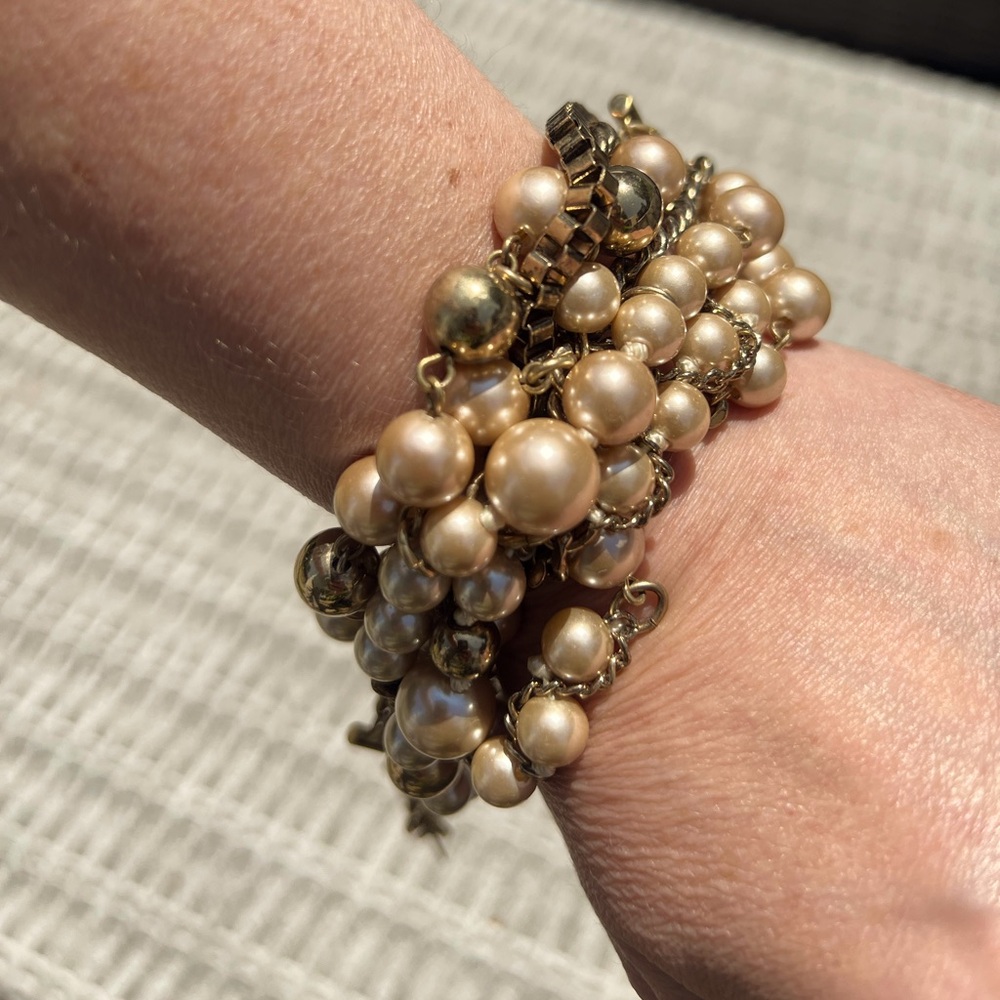 Stella & Dot Lucia Pearl Bracelet
